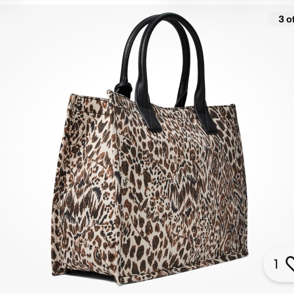 Lilly Pulitzer Leopard Print Tote - Brand New - Picture 3 of 9